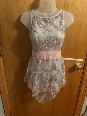 Floral Pink Dance Costume